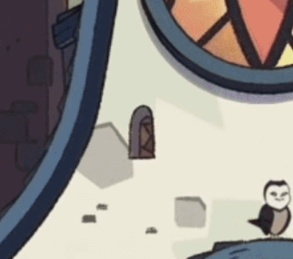 The Owl House's plaster.