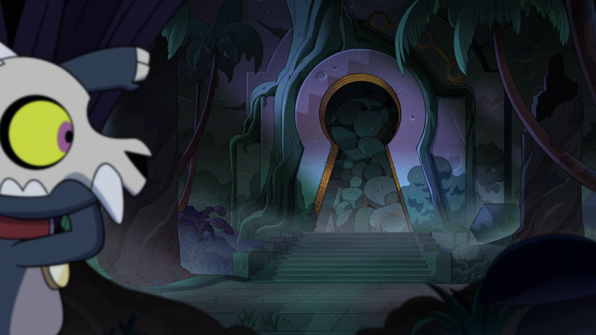 King does a dramatic reveal.